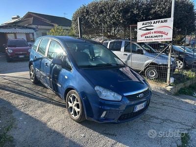 Usata Ford C-MAX Ghia 90 CV (66 kW) 2007 Blu Monovolume