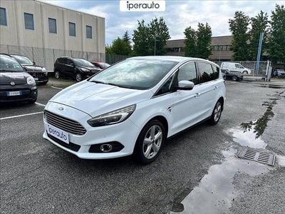 Usata Ford S-MAX Titanium S 180 CV (132 kW) 2016 Bianco Monovolume