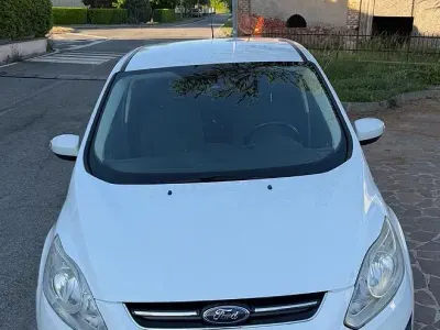 Usata Ford C-MAX Titanium 116 CV (85 kW) 2013 Bianco Monovolume