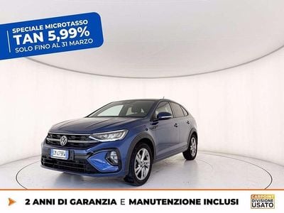 Usata VW Taigo R-line 110 CV (80 kW) 2023 Blu SUV