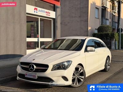 Usata Mercedes CLA180 109 CV (80 kW) 2018 Bianco Berlina