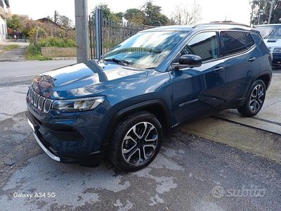 Usata Jeep Compass Limited 131 CV (96 kW) 2021 Blu SUV
