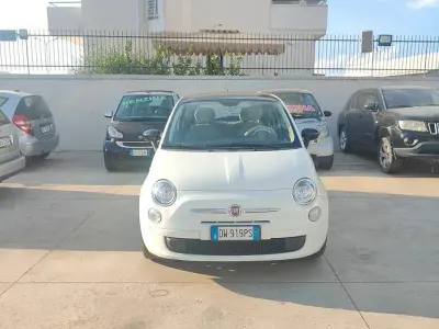 Usata Fiat 500 Lounge 69 CV (50 kW) 2009 Bianco Cabrio