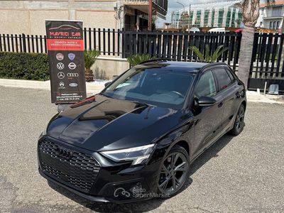 Usata Audi A3 Advanced 150 CV (110 kW) 2020 Nero Berlina