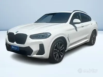 Usata BMW X4 M Sport 286 CV (210 kW) 2022 Bianco SUV