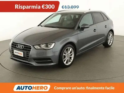 Usata Audi A3 Attraction 110 CV (80 kW) 2016 Grigio Berlina