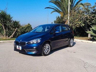 Usata BMW 216 Active Tourer Advantage 116 CV (85 kW) 2021 Blu/azzurro Monovolume
