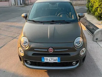 Usata Fiat 500S 95 CV (69 kW) 2018 Verde Berlina
