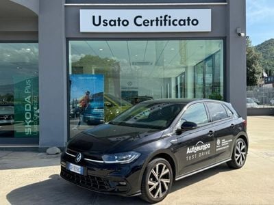 Usata VW Polo R-line 95 CV (69 kW) 2023 Nero Berlina