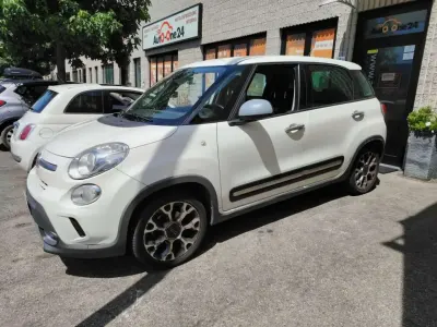 Usata Fiat 500L Trekking 95 CV (69 kW) 2016 Bianco gelato pastello Monovolume