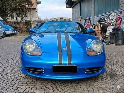 Usata Porsche Boxster 228 CV (167 kW) 2003 Blu Cabrio