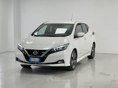 Usata Nissan Leaf 110 kW (150 CV) 2020 Bianco Utilitaria