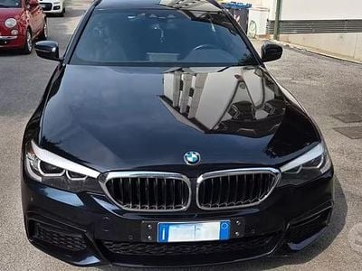 Usata BMW 520 Sport Line 190 CV (139 kW) 2019 Nero Station wagon