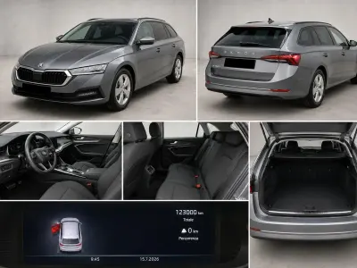 Usata Skoda Octavia Ambition 115 CV (84 kW) 2022 Grigio Station wagon