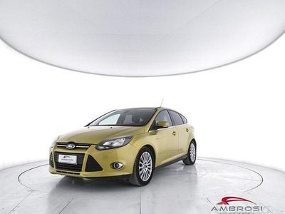 Käytetty Ford Focus Titanium 116 HP (85 kW) 2011 Keltainen