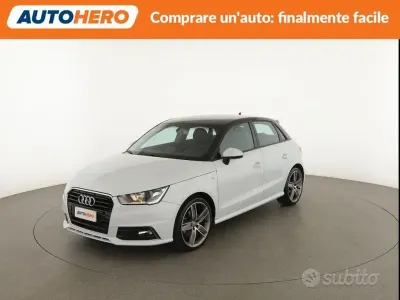 Usata Audi A1 Sport 116 CV (85 kW) 2016 Bianco Utilitaria