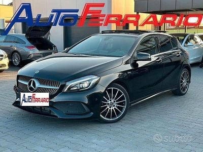 Usata Mercedes A180 Premium 122 CV (89 kW) 2018 Nero Berlina