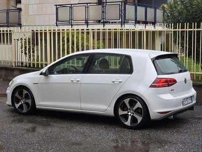 Usata VW Golf VII GTI 220 CV (161 kW) 2014 Bianco Berlina