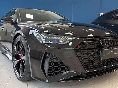 Usata Audi RS6 Ambiente 600 CV (441 kW) 2020 Nero Station wagon