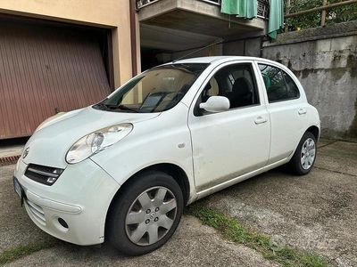 Usata Nissan Micra 73 CV (53 kW) 2006 Bianco Utilitaria