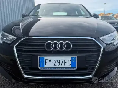 Usata Audi A3 Sport 116 CV (85 kW) 2019 Nero Berlina