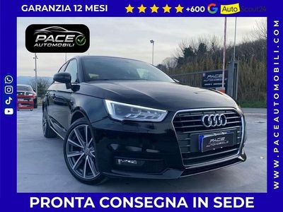 Usata Audi A1 Sportback S-Line 90 CV (66 kW) 2017 Nero Utilitaria