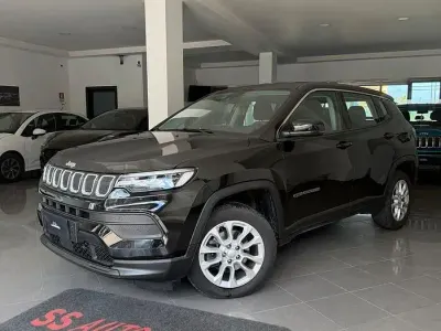 Begagnad Jeep Compass Longitude 131 HK (96 kW) 2023 Svart SUV