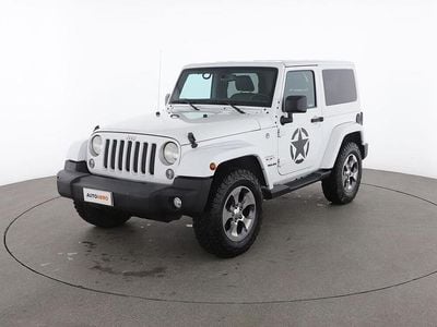 Usata Jeep Wrangler Unlimited Sahara 200 CV (147 kW) 2016 Bianco SUV