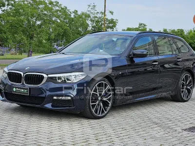 Usata BMW 530 M Sport 265 CV (194 kW) 2018 Blu Station wagon