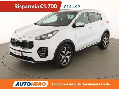 Brugt Kia Sportage GT-Line 141 HK (103 kW) 2017 Hvid SUV