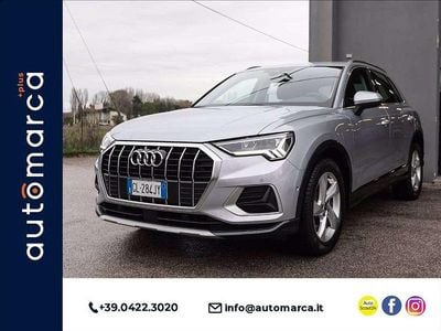 Usata Audi Q3 Advanced 150 CV (110 kW) 2022 Argento metallizzato SUV