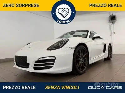 Usata Porsche Boxster 265 CV (194 kW) 2013 Bianco Cabrio