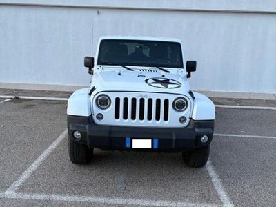 Usata Jeep Wrangler Sahara 2012 Bianco SUV
