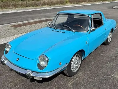 Usata Fiat 850 Sport 65 CV (47 kW) 1969 Blu/azzurro Cabrio