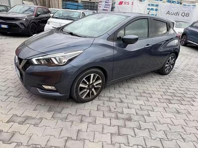 Usata Nissan Micra Acenta 90 CV (66 kW) 2017 Grigio Utilitaria