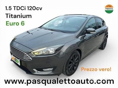 Usata Ford Focus Titanium 120 CV (88 kW) 2016 Grigio Berlina