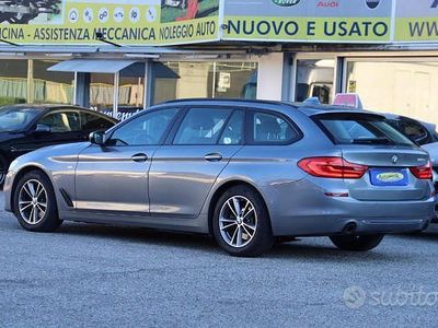 Usata BMW 520 Sport Line 190 CV (139 kW) 2018 Grigio scuro Station wagon