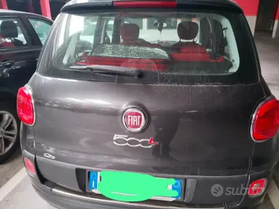 Usata Fiat 500L 95 CV (69 kW) 2017 Nero Monovolume