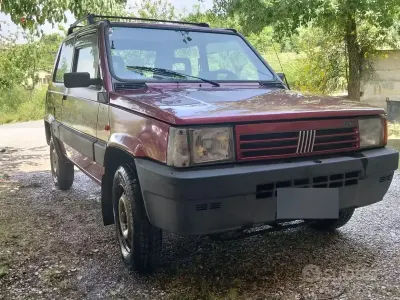 Usata Fiat Panda 4x4 Club 54 CV (39 kW) 1996 Rosso Utilitaria