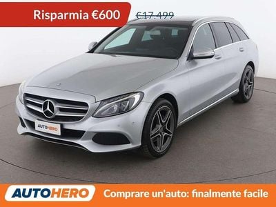 Usata Mercedes C220 170 CV (125 kW) 2014 Argento Station wagon