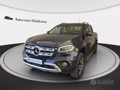 Usata Mercedes X250 Business 190 CV (139 kW) 2018 Blu atollo metalizzato Pick-up