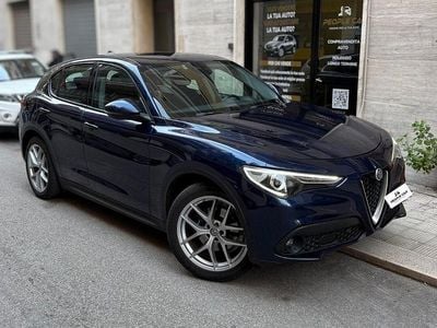 Usata Alfa Romeo Stelvio Executive 190 CV (139 kW) 2020 Blu SUV