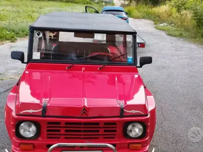 Usata Citroën Méhari 1970 Rosso Cabrio