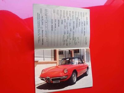 usata Alfa Romeo Spider Spider ***OSSO DI SEPPIA*** DUETTO1.3 *TARGA ORO*