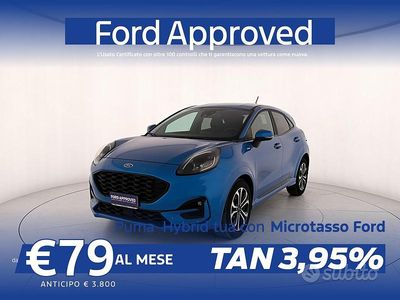 Usata Ford Puma ST-Line 125 CV (91 kW) 2022 Blu SUV