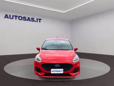 Usata Ford Fiesta ST-Line 125 CV (91 kW) 2022 Rosso Utilitaria