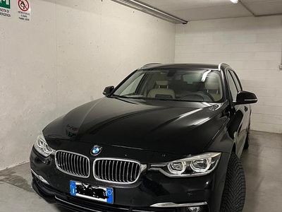Usado BMW 320 Luxury Line 192 CV (141 kW) 2016 Negro Familiar