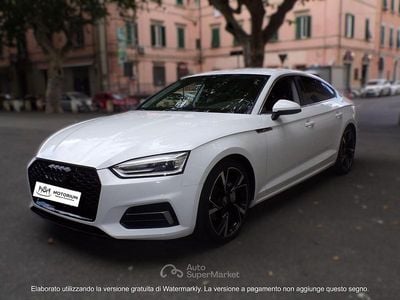 Usata Audi A5 Sportback Business 190 CV (139 kW) 2017 Bianco Utilitaria