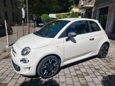 Usata Fiat 500 S 69 CV (50 kW) 2018 Bianco Berlina