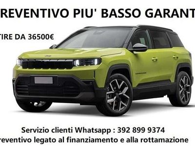 Nuova Jeep Compass Altitude 145 CV (106 kW) 2025 Giallo SUV